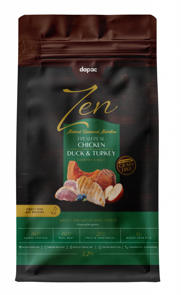 Country’s Best Fresh Real Chicken, Duck & Turkey para perros adultos 12 kg