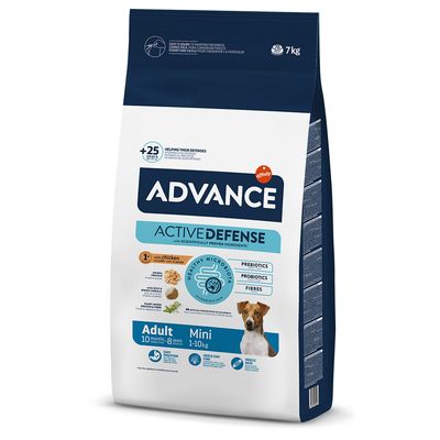 Advance Active Defense Mini Adult Pollo y Arroz pienso para perros