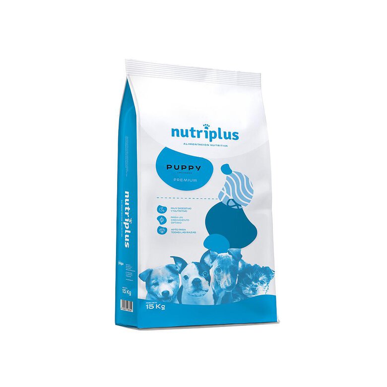 Nutriplus Pienso para Cachorro de Pollo, Arroz y Salmón  15 KG